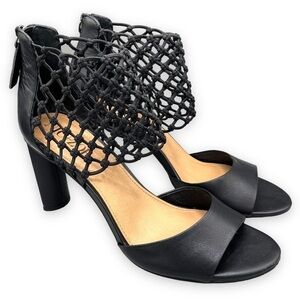 4 for $20 SALE! Nic + Zoe Nobel Net Shield Sandal, Black, Size 10